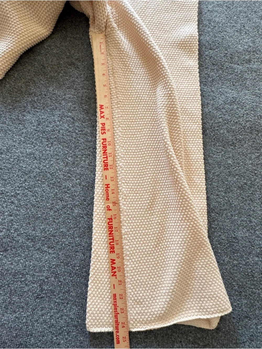 Sincerely Jules Knit Wide Leg Lounge Pants Cream Textured Cozy M NWT Beach - Picture 9 of 11